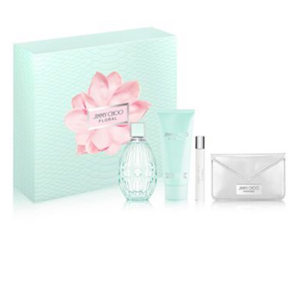Floral Jimmy Choo set.